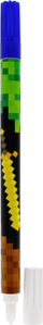 Gomë për stilolaps Starpak Pen Eraser Pixel, dyanshme, blu e bardhë