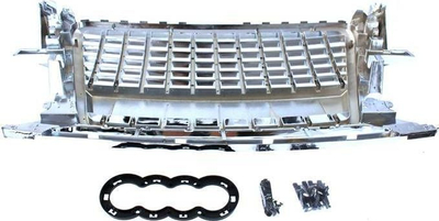 Grillë e përparme MTuning për Audi Q5 8R, 2009-2012, krom, me PDC