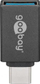 Adapter USB-C në USB-A Pro, USB 3.1, gri