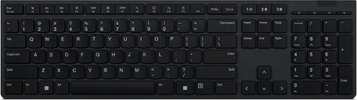 Tastierë Lenovo Professional Wireless, USB dhe Bluetooth, layout CZ SK, e gri