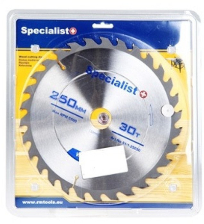 Teh rrethor Specialist+ TCT Blade 51/1-25030, 250mm 30T, për dru