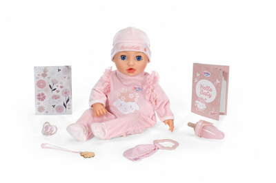 Интерактивна кукла Бејби Борн Анабел, 43 cm, со додатоци