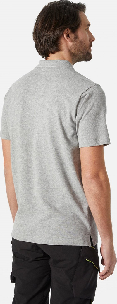 Bluzë polo Helly Hansen Classic, 100% pambuk, madhësia L, gri