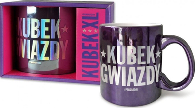 Filxhan qeramike XL Stars Mug, 500ml, për goca, lejla