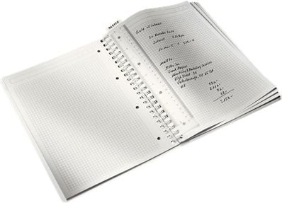 Fletore me spirale Leitz WOW 46380062, A4, vjollcë