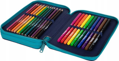 Penar CoolPack Jumper XL, me dy ndarje, i pajisur, blu me njëbrirësh
