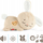 Lodër pelushi Fisher Price Soothe and Settle Bunny, aparat zanor portativ, me dritë qetësuese, shumëngjyrëshe