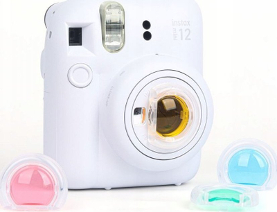 Set filtra ngjyrash LoveInstant 4 në 1 për Fujifilm Instax Mini 12, për selfie, shumëngjyrësh