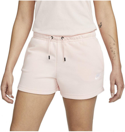 Shorce Nike Sportswear për femra, pambuk, rozë e çelët