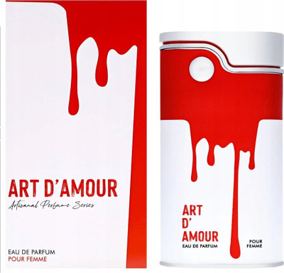 Parfum Armaf Art D'amour Pour Femme, Eau de Parfum, 100ml, i bardhë