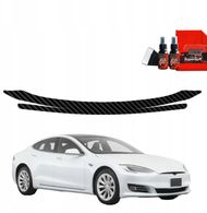 Folie mbrojtëse bagazhi GrizzGlass BodyShield, për Tesla Model S 2023-2025, karbon, e zezë