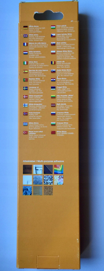 Shkopinj ngjitësi Steinel Glue Sticks 006808, 11mm, 10 copë, të bardhë