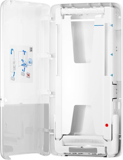 Dispenser pecetash Tork PeakServe 552500, për peceta të vazhdushme, i bardhë