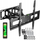 Mbajtëse muri për TV King Mount KG-1031, 32-85\", 50 kg, VESA 600x400, e zezë