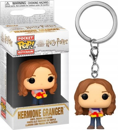 Varëse çelsash Funko POP Harry Potter Holiday Hermione, figurë për koleksion, shumëngjyrëshe
