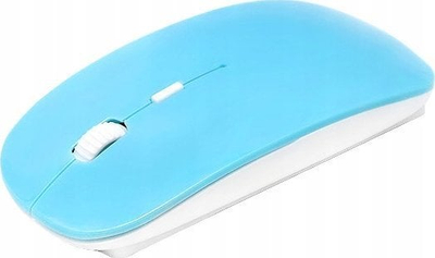 Mouse wireless SlimFit 4D, optik, 800-1600 DPI, blu