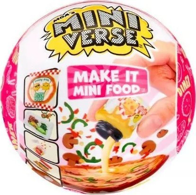 Сет игри MGA Miniverse Make It Mini Food Diner, колекционерска фигура, изненадување