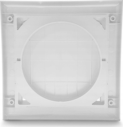 Kapak ventilimi Awenta KO125-30, fi 125mm, plastikë ABS, i bardhë