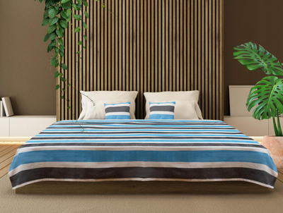 Set mbulesë krevati Heinner ZIA SKY, 200x220cm, dopio, blu