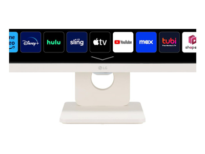 Monitor smart LG 27SR50F, 27", Full HD, i bardhë