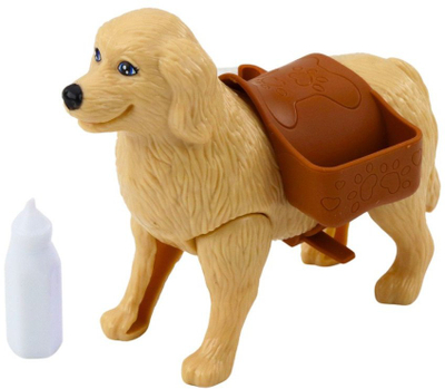 Set lodër Ankiki Mini Doll, kukull 13cm me qenushë, me aksesorë, shumëngjyrësh