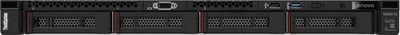 Server rack Lenovo ThinkSystem SR250 V2, Xeon E-2356G, 6 bërthama 3.2GHz, i zi