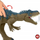 Lodër dinosauri Mattel Jurassic World Ruthless Rampage Allosaurus, 43 cm, me zë, shumëngjyrëshe