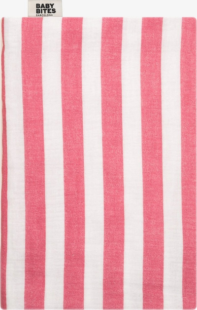 Peshqir muslin Baby Bites Sailor Red Stripes, 120x120 cm, i kuq me vija