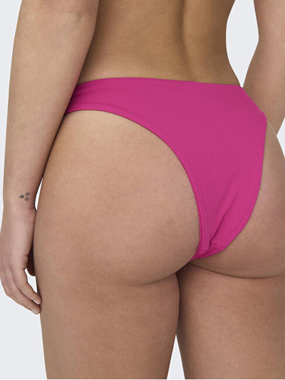Bikini të poshtme ONLY ONLSIENNA, rozë
