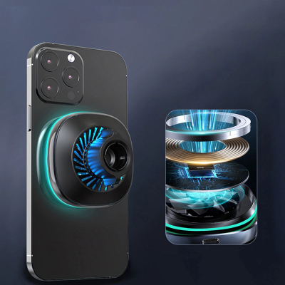 Mbajtëse makine Wozinsky WCT5-6S2Y, magnetike, karikues wireless 15W, e zezë