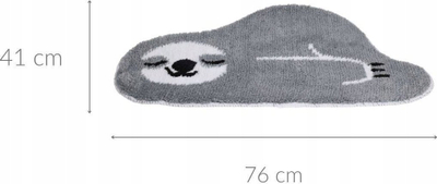 Tapet për kalamajt Koopman Sloth, 40 x 75 cm, mikrofibër, shumëngjyrësh
