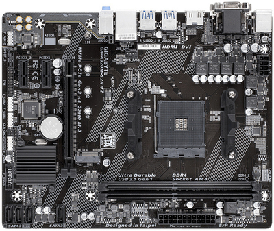 Pllakë amë Gigabyte GA-A320M-S2H V2 (rev. 1.1) AMD B350 Socket AM4 micro ATX