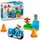Set ndërtimi LEGO DUPLO Blue Police Motorcycle 10471, 11 pjesë, 2+, blu