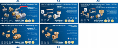 Valvulë me top Perfexim Perfekt, 3/4", lidhje për sensor, dorezë e kuqe