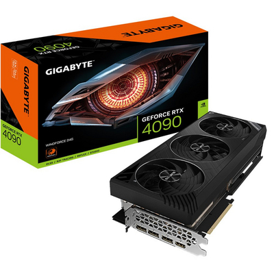 Графичка картичка Gigabyte GeForce RTX 4090 WindForce, 24GB GDDR6X, PCI Express, црна