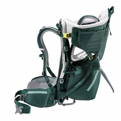 Çantë-shalë për fëmijë Deuter Kid Comfort, sistem Aircontact, model Forest, jeshile