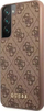 Kuti telefoni Guess GUHCS23SG4GFBR për Samsung Galaxy S23, hard case, 4G Metal Gold Logo, kafe