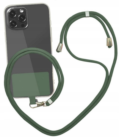 Rrip crossbody Leash Loop Strap, i rregullueshëm, jeshil