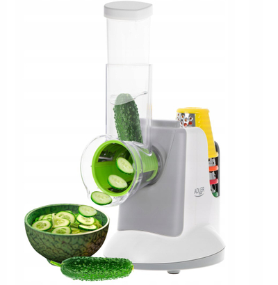 Grater elektrik Adler AD4815lg, 150W, 5 koka, i bardhë gri
