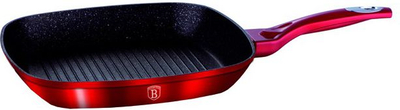 Tigan për grill Berlinger Haus, 28cm, e kuqe/e zezë