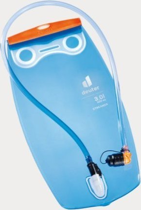 Fshikëz hidratimi Deuter Streamer 3.0L, 3L, me tub pirjeje, transparente blu