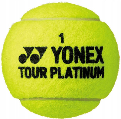 Topa tenisi Yonex Tour Platinum TB-TP4PEX, 4 copë, për të gjitha fushat, të verdhë