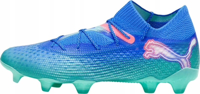 Këpucë futbolli Puma Future 7 Ultimate FG AG M 107916 01, për bar natyral dhe artificial, të kaltra