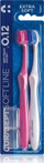 Furçë dhëmbësh Curasept Softline 0.12 Extra Soft, set 2 copë, shumë e butë
