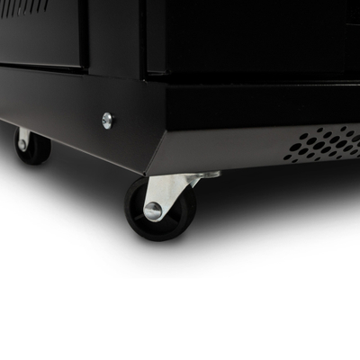 Kabinet rrjeti muror Spacer SPCW-12U-450-BK-02, 19", 12U, 500x450mm, i zi