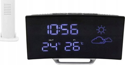 Radio-alarma Soundmaster FUR100, FM PLL, stacion moti, argjendtë