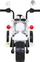 Motocikletë elektrike për fëmijë Ramiz Hot Chopper, 6V, 25W, e bardhë