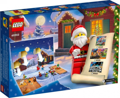 Kalendar Adveti LEGO City 60352, 287 pjesë, 5+ vjeç, shumëngjyrësh