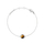 Byzylyk për femra Daniel Wellington DW00401439, i argjendtë/ i kaftë