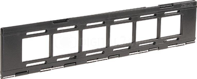 Mbajtës filmi Kaiser Fototechnik Film Strip Carrier, për negativë 35mm, për 6 frame, i zi
